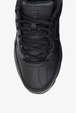 FILA Men's Memory Workshift Athletic Lace Up Shoes -Cherokee Shop 1SG30002 BLACK 3