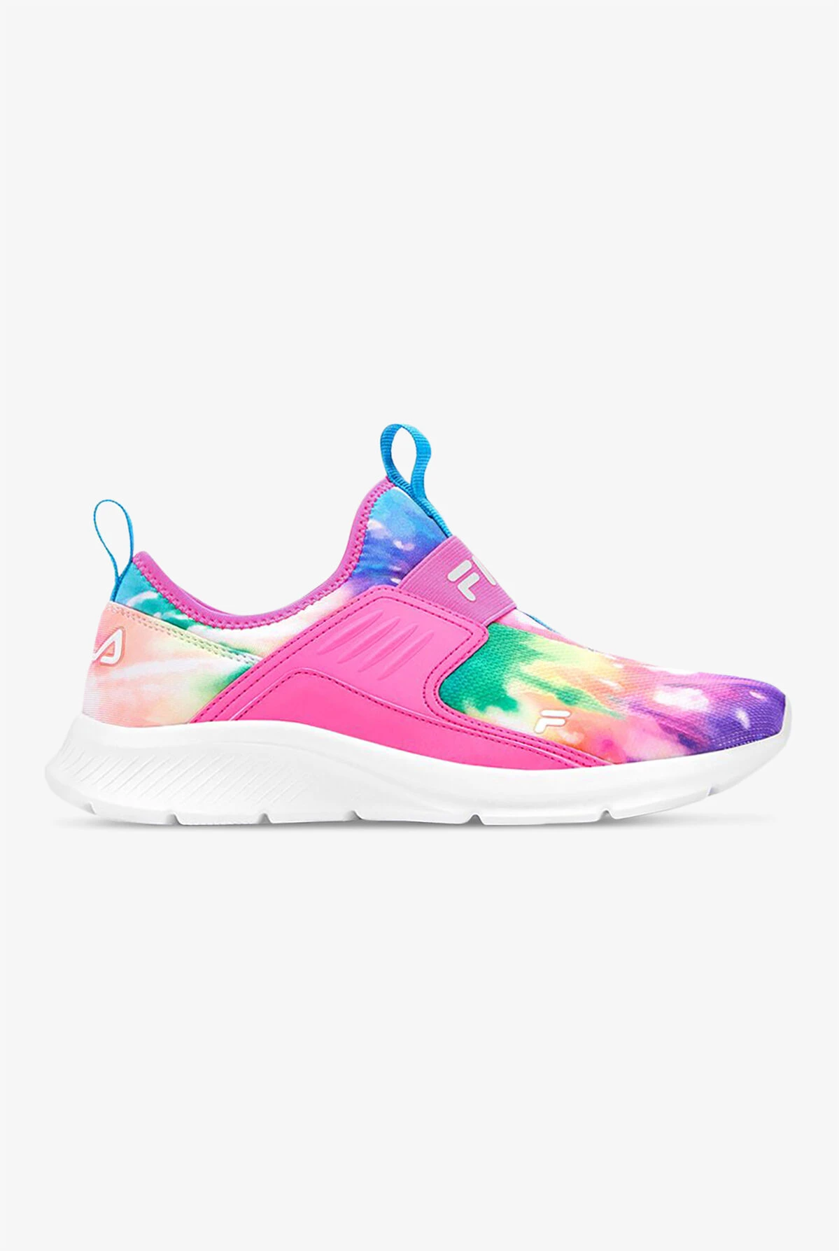 Fila Women's Accolade Evo 2 Tie Dye Multi/Sugar Plum Slip On Athletic Shoes 3 Fila Women's Accolade Evo 2 Tie Dye Multi/Sugar Plum Slip On Athletic Shoes