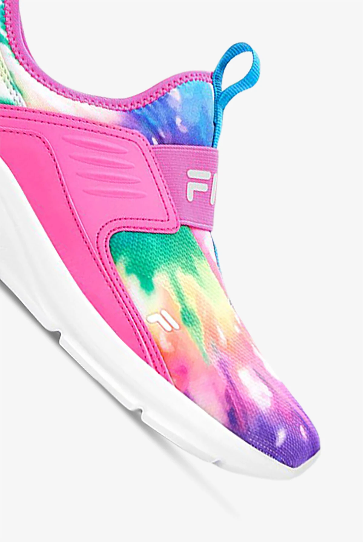 Fila Women's Accolade Evo 2 Tie Dye Multi/Sugar Plum Slip On Athletic Shoes 4 Fila Women's Accolade Evo 2 Tie Dye Multi/Sugar Plum Slip On Athletic Shoes - Image 2