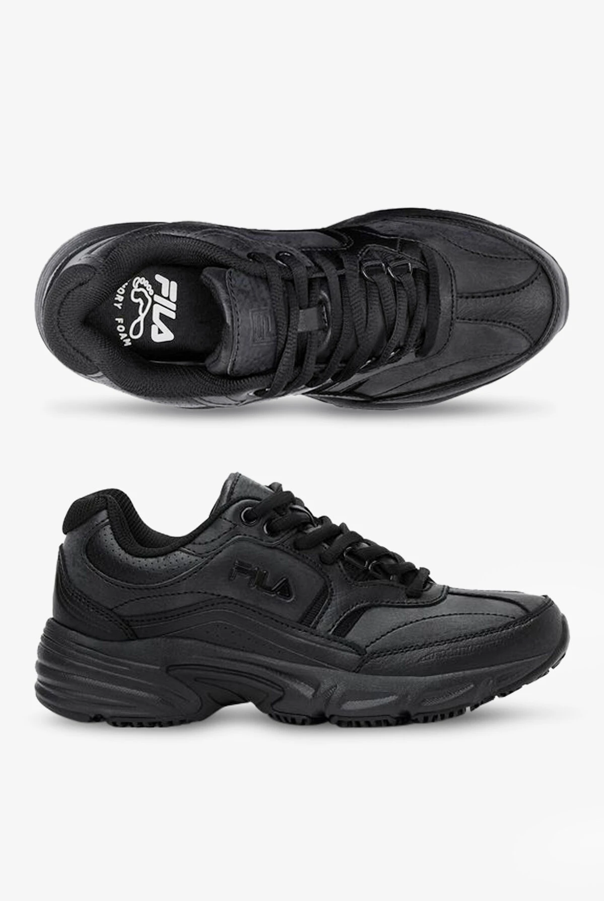 FILA Women's Memory Workshift Athletic Lace Up Shoes 6 FILA Women's Memory Workshift Athletic Lace Up Shoes - Image 4