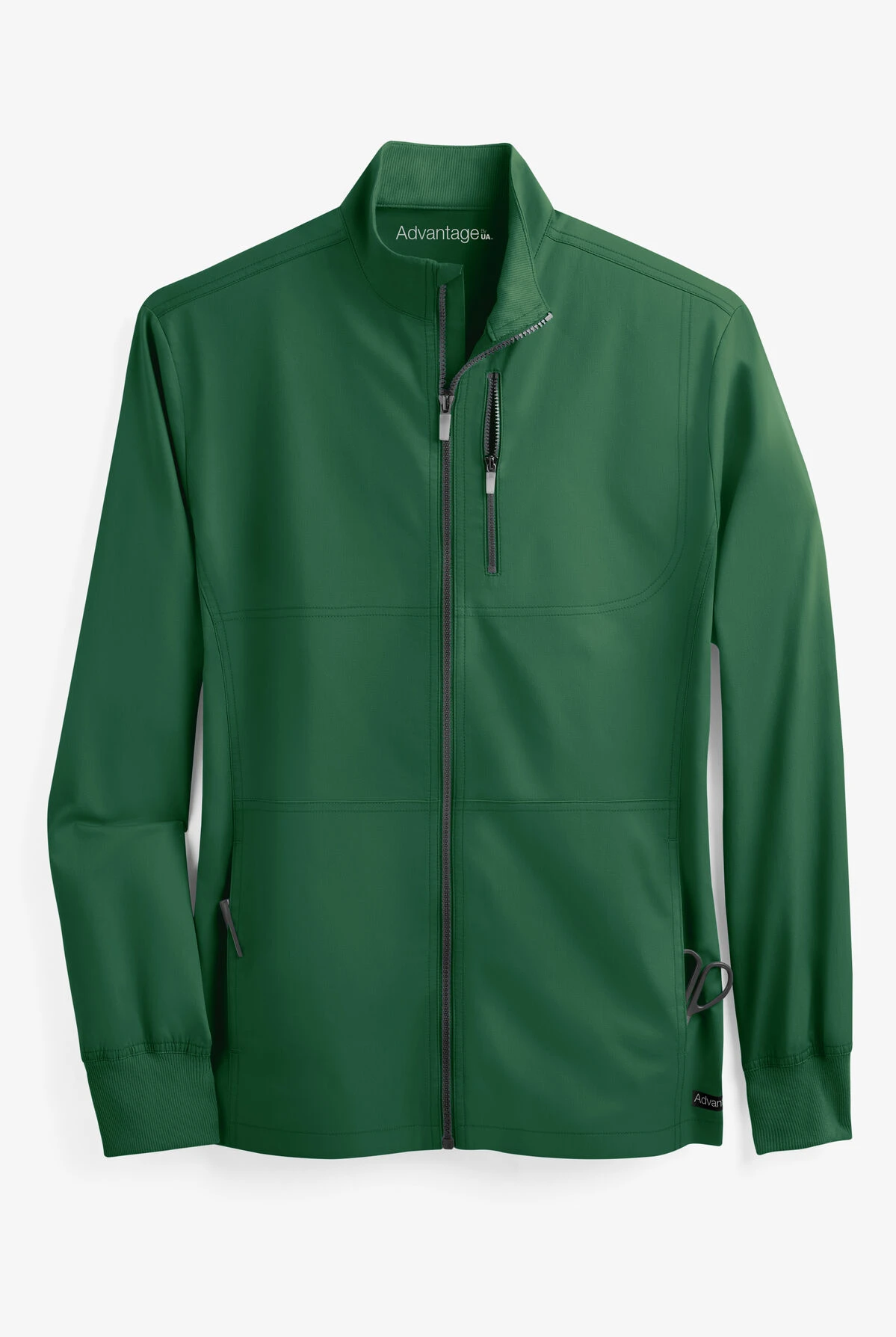 UA Butter-Soft STRETCH Men's 4-Pocket Zip Front Scrub Jacket 3 UA Butter-Soft STRETCH Men's 4-Pocket Zip Front Scrub Jacket