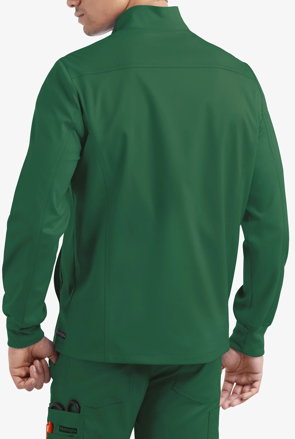 UA Butter-Soft STRETCH Men's 4-Pocket Zip Front Scrub Jacket 4 UA Butter-Soft STRETCH Men's 4-Pocket Zip Front Scrub Jacket - Image 2