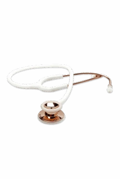 ADC Adscope 603 Clinician Rose Gold/ White Stainless Steel Stethoscope