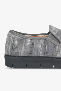 Nurse Mates Women's Adela Grey Multi Slip On Nursing Shoes -Cherokee Shop ADELAGRE 4 HV