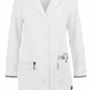Betsey Johnson Women's 32" 3-Pocket Lab Coat -Cherokee Shop BJ400 WHITE 1