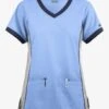 Butter-Soft Originals Women's 4-Pocket V-Neck Tri-Colorblock Scrub Top -Cherokee Shop BSN1368C 101323 CESIN 1