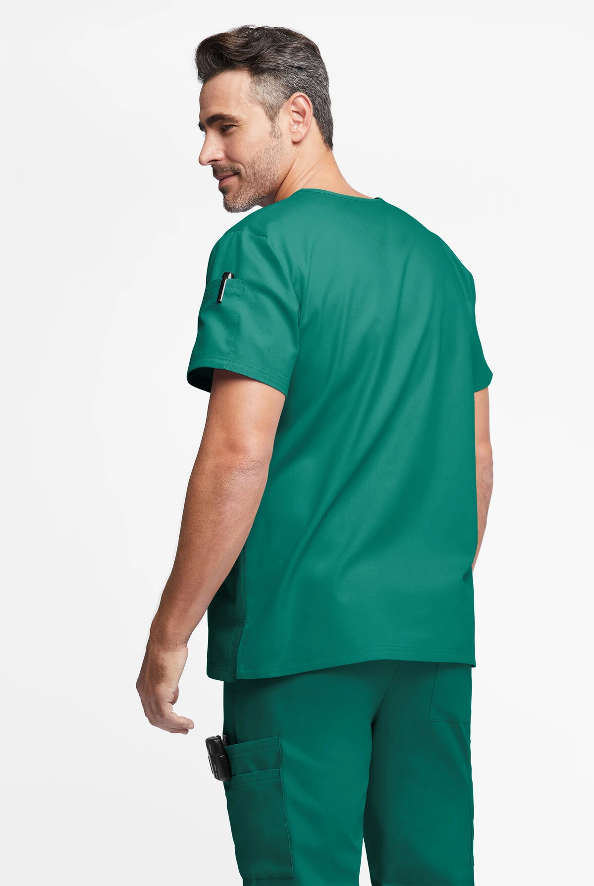 Butter-Soft Originals Men's 6-Pocket V-Neck Scrub Top 5 Butter-Soft Originals Men's 6-Pocket V-Neck Scrub Top - Image 3