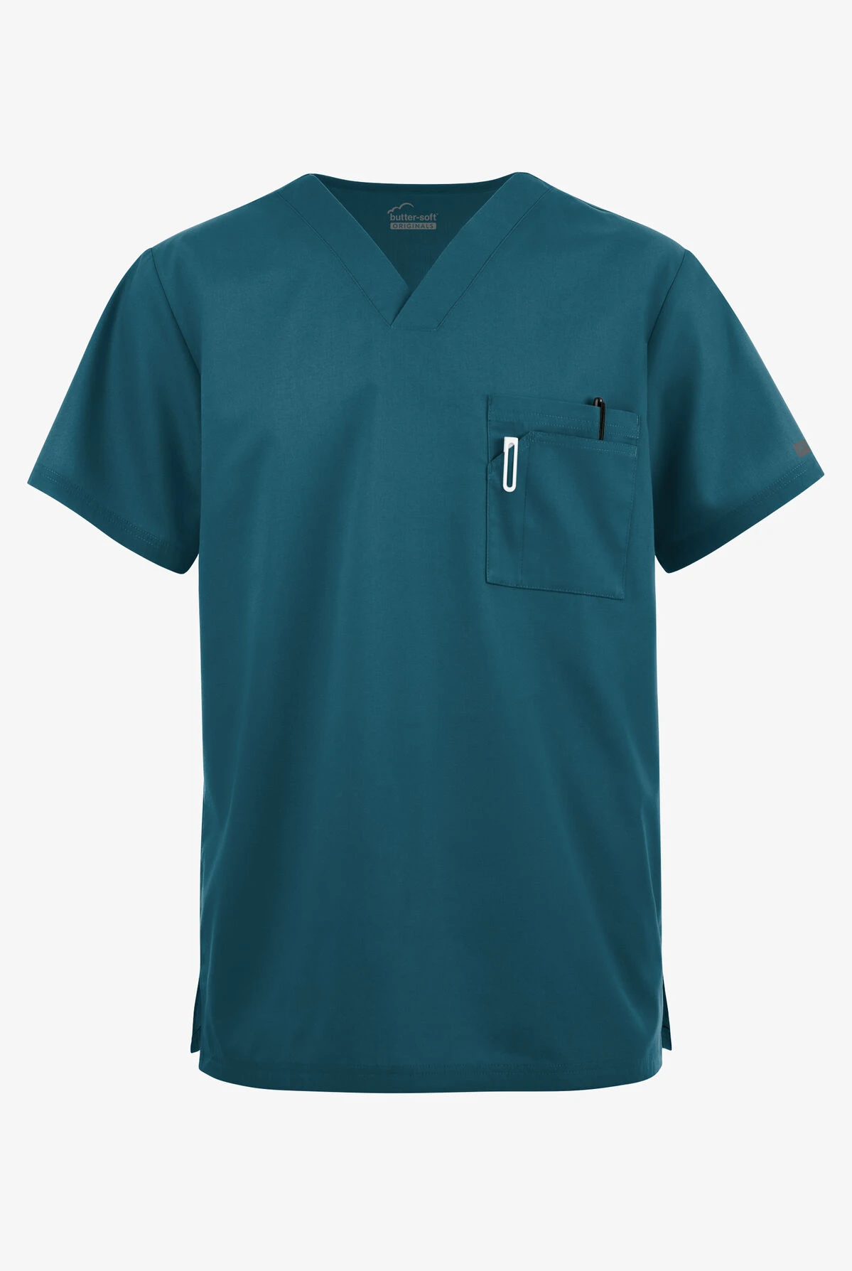 Butter-Soft Originals Men's 3-Pocket V-Neck Scrub Top 3 Butter-Soft Originals Men's 3-Pocket V-Neck Scrub Top
