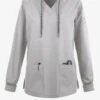 Butter-Soft Originals Women's 5-Pocket Long Sleeve Pullover Hoodie -Cherokee Shop BSN1733 102023 SILVE 1
