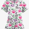 Butter-Soft Originals Slew Of Sloths White Printed Women's 4-Pocket Rounded V-Neck Scrub Top 1 Butter-Soft Originals Slew Of Sloths White Printed Women's 4-Pocket Rounded V-Neck Scrub Top -Cherokee Shop BSN2697SOWT 092723 1