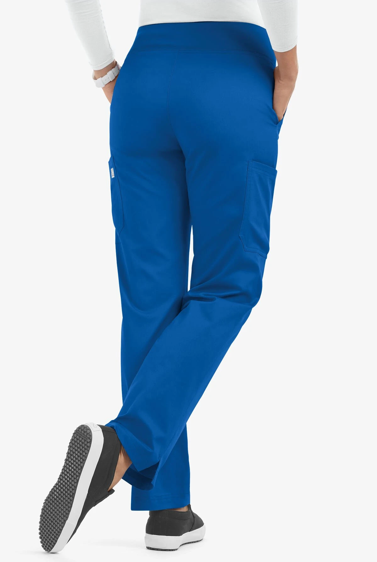 UA Butter-Soft STRETCH Women's 4-Pocket Knit Waistband Yoga Scrub Pants - Tall 5 UA Butter-Soft STRETCH Women's 4-Pocket Knit Waistband Yoga Scrub Pants - Tall - Image 3