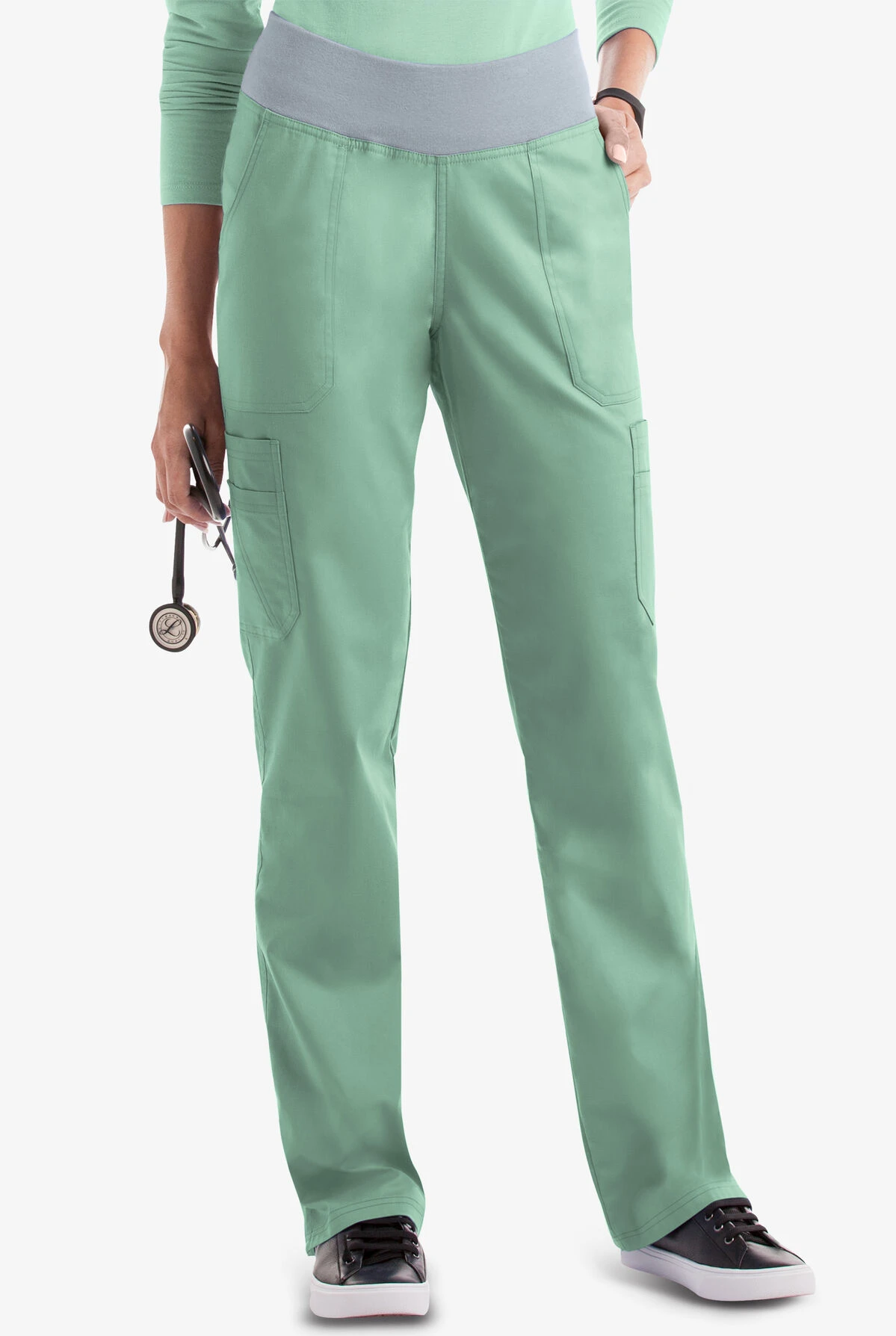 UA Butter-Soft STRETCH Women's 10-Pocket Active Yoga Scrub Pants - Petite 3 UA Butter-Soft STRETCH Women's 10-Pocket Active Yoga Scrub Pants - Petite