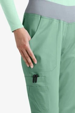 UA Butter-Soft STRETCH Women's 10-Pocket Active Yoga Scrub Pants - Petite 8 UA Butter-Soft STRETCH Women's 10-Pocket Active Yoga Scrub Pants - Petite -Cherokee Shop BSS795 WASIL 3 HV