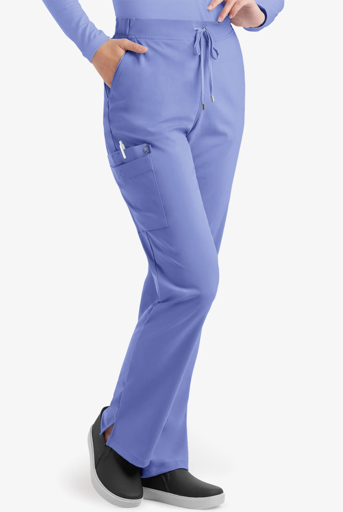 Easy STRETCH By Butter-Soft Elle Women's 3-Pocket Flat Front Scrub Pants - Petite 3 Easy STRETCH By Butter-Soft Elle Women's 3-Pocket Flat Front Scrub Pants - Petite