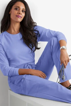 Easy STRETCH By Butter-Soft Elle Women's 3-Pocket Flat Front Scrub Pants - Petite 7 Easy STRETCH By Butter-Soft Elle Women's 3-Pocket Flat Front Scrub Pants - Petite -Cherokee Shop BU216 CEIL 2