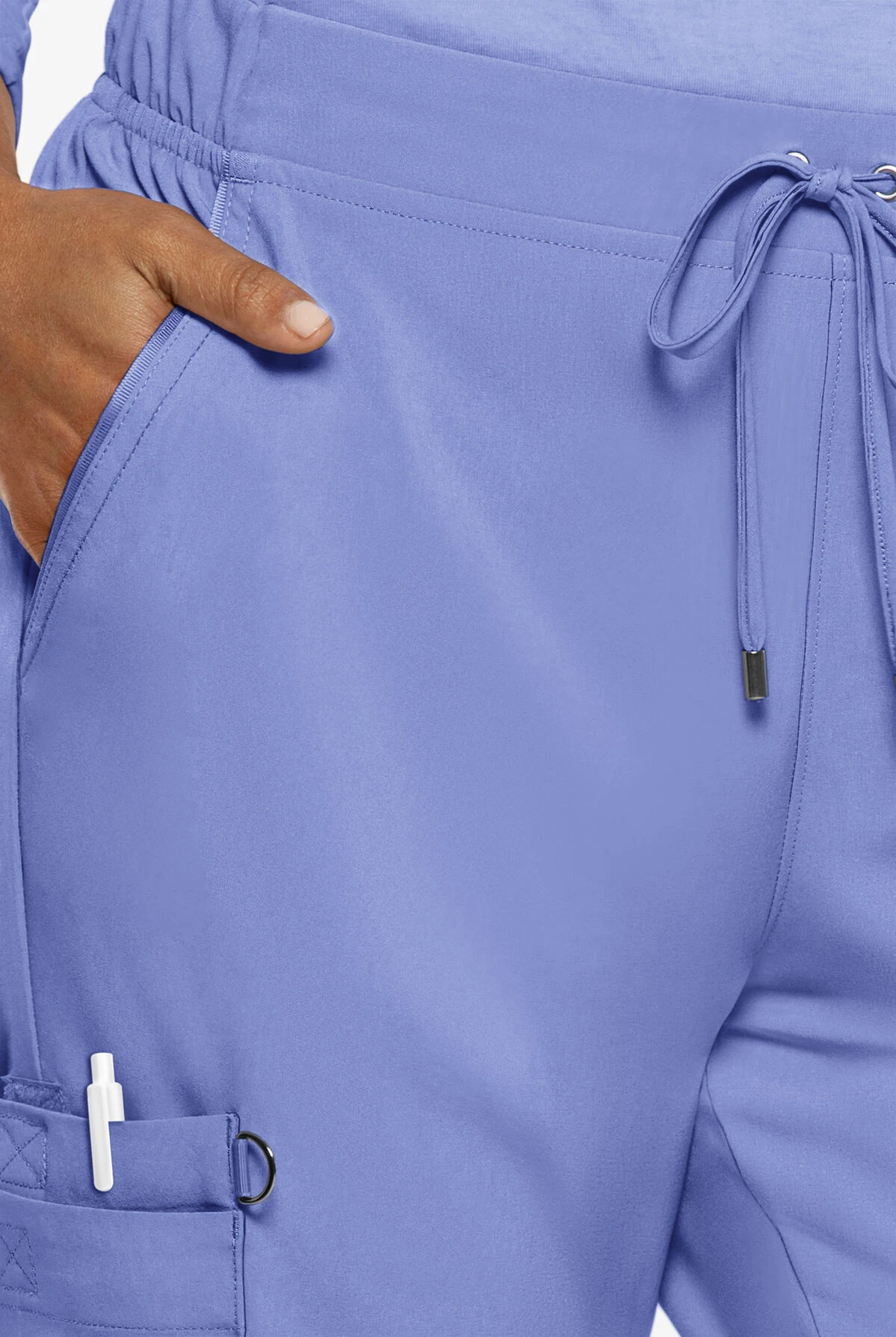 Easy STRETCH By Butter-Soft Elle Women's 3-Pocket Flat Front Scrub Pants - Petite 6 Easy STRETCH By Butter-Soft Elle Women's 3-Pocket Flat Front Scrub Pants - Petite - Image 4