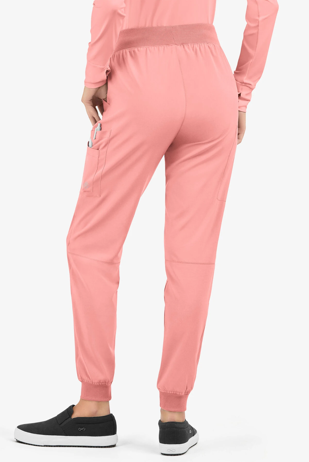 Easy STRETCH By Butter-Soft™ Mila Women's 7-Pocket Jogger Scrub Pants - Petite 5 Easy STRETCH By Butter-Soft™ Mila Women's 7-Pocket Jogger Scrub Pants - Petite - Image 3