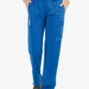 Easy STRETCH By Butter-Soft™ Nala Women's 5-Pocket Straight Leg Scrub Pants - Petite -Cherokee Shop BU469 ROYAL 1
