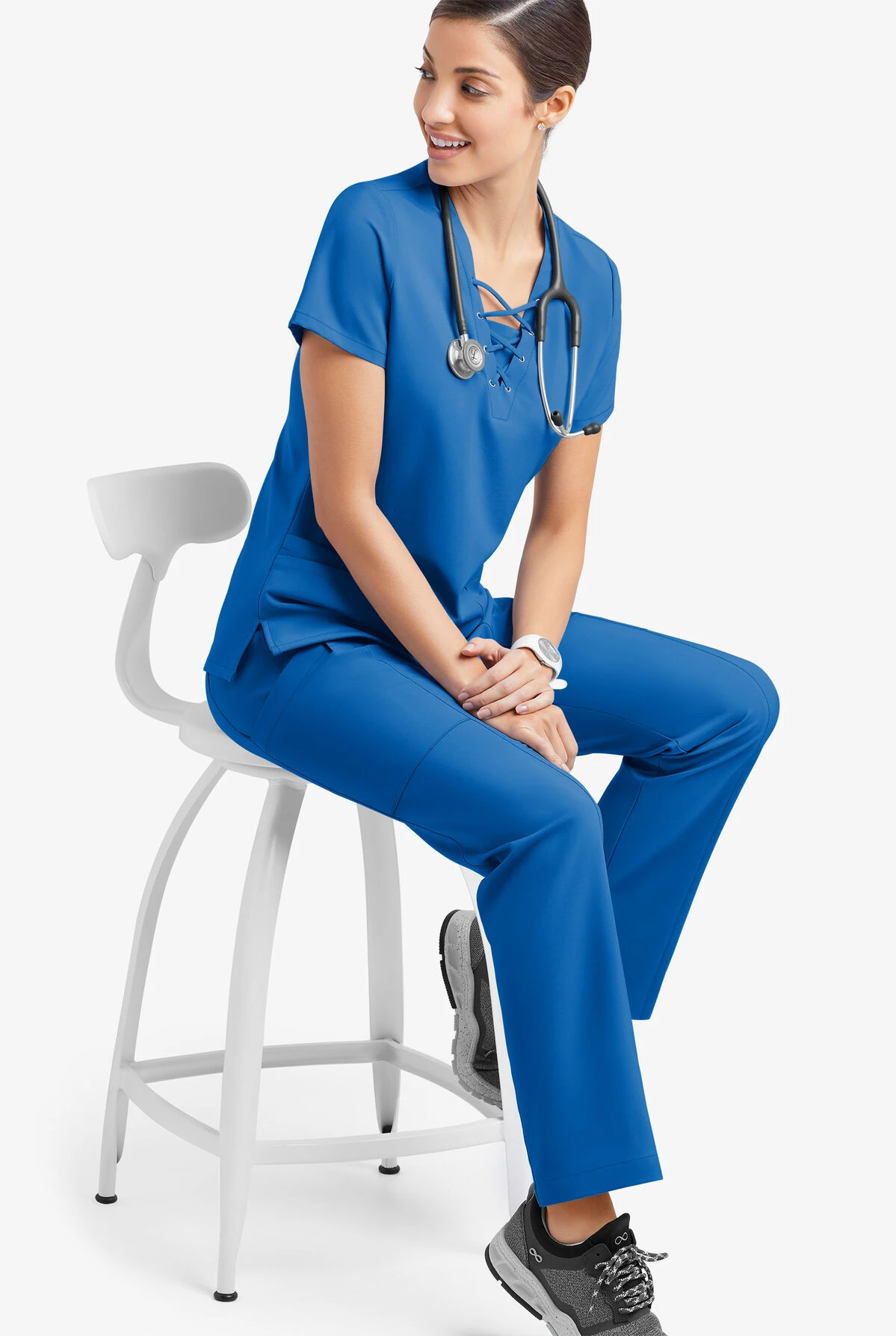 Easy STRETCH By Butter-Soft™ Nala Women's 5-Pocket Straight Leg Scrub Pants - Petite 6 Easy STRETCH By Butter-Soft™ Nala Women's 5-Pocket Straight Leg Scrub Pants - Petite - Image 4