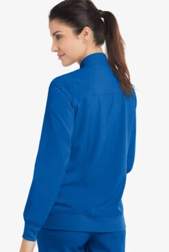 Easy STRETCH By Butter-Soft™ Kim Women's 5-Pocket Zip-Thru With Knit Rib Trim Scrub Jacket 13 Easy STRETCH By Butter-Soft™ Kim Women's 5-Pocket Zip-Thru With Knit Rib Trim Scrub Jacket -Cherokee Shop BU487 ROYAL 4