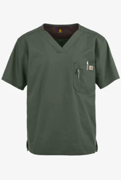 Carhartt Ripstop Men's 2-Pocket Utility Scrub Top