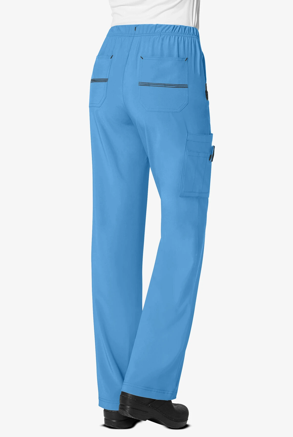 Carhartt Cross-Flex Force Women's 7-Pocket STRETCH Utility Cargo Scrub Pants - Petite 4 Carhartt Cross-Flex Force Women's 7-Pocket STRETCH Utility Cargo Scrub Pants - Petite - Image 2