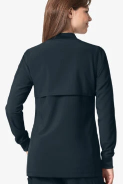 Carhartt Cross-Flex Force Women's 5-Pocket STRETCH Zip Front Scrub Jacket -Cherokee Shop C82110 NAVY 4