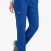 Cherokee Workwear Revolution Unisex 4-Pocket STRETCH Drawstring Cargo Scrub Pants - Short -Cherokee Shop CK020 ROYAL 1