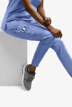 UA Exclusive Cherokee Workwear Professionals Active Women's 6-Pocket STRETCH Half Jogger Scrub Pants - Petite -Cherokee Shop CK036 CEIL 6