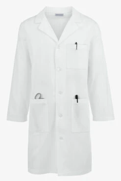 Cherokee Med-Man Men's3-Pocket Back Belt Scrub Lab Coat