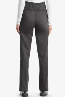 Cherokee Workwear Revolution Women's 3-Pocket STRETCH Maternity Scrub Pants -Cherokee Shop CK155 PEWTE 4