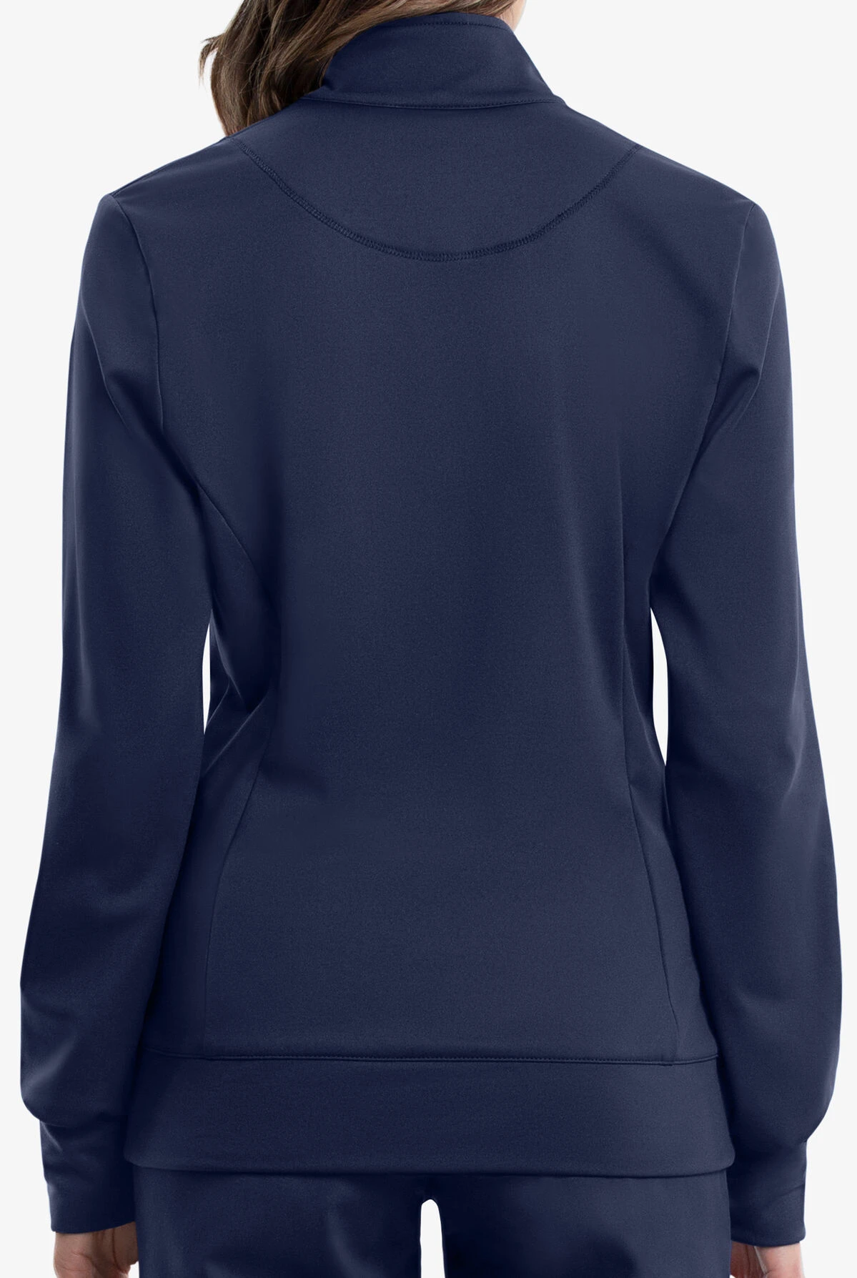 Cherokee Workwear Revolution Women's 3-Pocket STRETCH Fleece Inner Zip Front Scrub Jacket 6 Cherokee Workwear Revolution Women's 3-Pocket STRETCH Fleece Inner Zip Front Scrub Jacket - Image 4