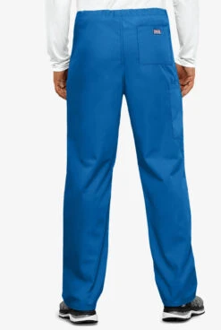 Cherokee Workwear Unisex 3-Pocket Drawstring Scrub Pants - Short -Cherokee Shop CK4100 ROYAL 2 1