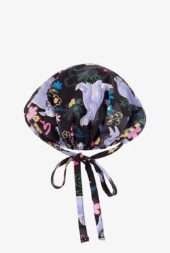 Cherokee Tooniforms Disney's Eeyore Dreams Unisex STRETCH Bouffant Print Scrub Hat -Cherokee Shop CK514PHMW 092723 2 HV