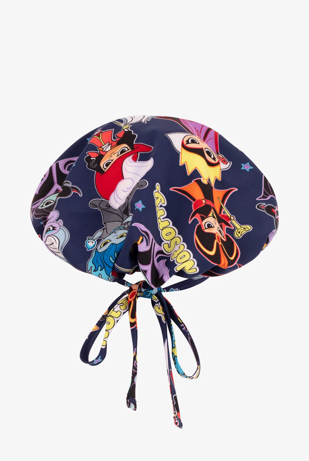 Cherokee Tooniforms Disney's Villians Not Sorry Unisex STRETCH Bouffant Print Scrub Hat 4 Cherokee Tooniforms Disney's Villians Not Sorry Unisex STRETCH Bouffant Print Scrub Hat - Image 2