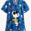 Cherokee Tooniforms Peanuts I'm Cool Women's 3-Pocket V-Neck Print Scrub Top 1 Cherokee Tooniforms Peanuts I'm Cool Women's 3-Pocket V-Neck Print Scrub Top -Cherokee Shop CK614PNM 1
