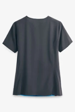 Cherokee Tooniforms Illumination Friends Together Women's 1-Pocket V-Neck Print Scrub Top -Cherokee Shop CK627DPN 2