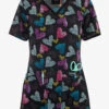 Cherokee Iflex Loving Glow Hearts Women's 4-Pocket STRETCH V-Neck Print Scrub Top 2 Cherokee Iflex Loving Glow Hearts Women's 4-Pocket STRETCH V-Neck Print Scrub Top -Cherokee Shop CK636LVGW 013123 1