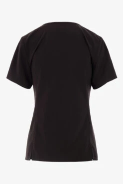 Cherokee Tooniforms Disney's Frozen Sisters Together Women's 1-Pocket STRETCH V-Neck Print Scrub Top -Cherokee Shop CK637FZHG 092723 2