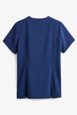 Cherokee Tooniforms Marvel Captain Marvel Women's 1-Pocket V-Neck Print Scrub Top -Cherokee Shop CK637MAR 2