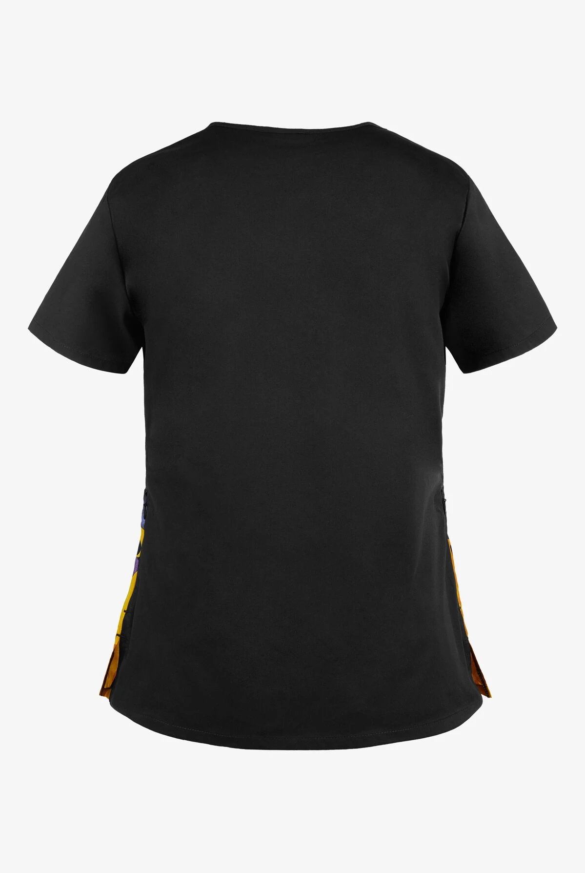 Cherokee Tooniforms Disney Aurora Women's 2-Pocket V-Neck Print Scrub Top 4 Cherokee Tooniforms Disney Aurora Women's 2-Pocket V-Neck Print Scrub Top - Image 2