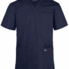 Cherokee Workwear Professionals Men's 4-Pocket STRETCH V-Neck Scrub Top -Cherokee Shop CK695 NAVY 1