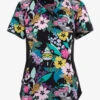 Cherokee Iflex Dreamy Jungle Pandas And Koalas Women's 2-Pocket STRETCH V-Neck Print Scrub Top 1 Cherokee Iflex Dreamy Jungle Pandas And Koalas Women's 2-Pocket STRETCH V-Neck Print Scrub Top -Cherokee Shop CK732DYJG 020223 1