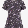 Cherokee Tooniforms Kuromi Fortunes Women's 2-Pocket STRETCH V-Neck Print Scrub Top 2 Cherokee Tooniforms Kuromi Fortunes Women's 2-Pocket STRETCH V-Neck Print Scrub Top -Cherokee Shop CK776KUFT 092723 1