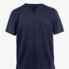 UA Exclusive Cherokee Workwear Professionals Active Men's 1-Pocket STRETCH V-Neck Scrub Top -Cherokee Shop CK915 NAVY 1
