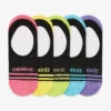 Cherokee Primary Passion Women's Assorted 5-Pack No Show Socks 2 Cherokee Primary Passion Women's Assorted 5-Pack No Show Socks -Cherokee Shop CKHIDPASS 1