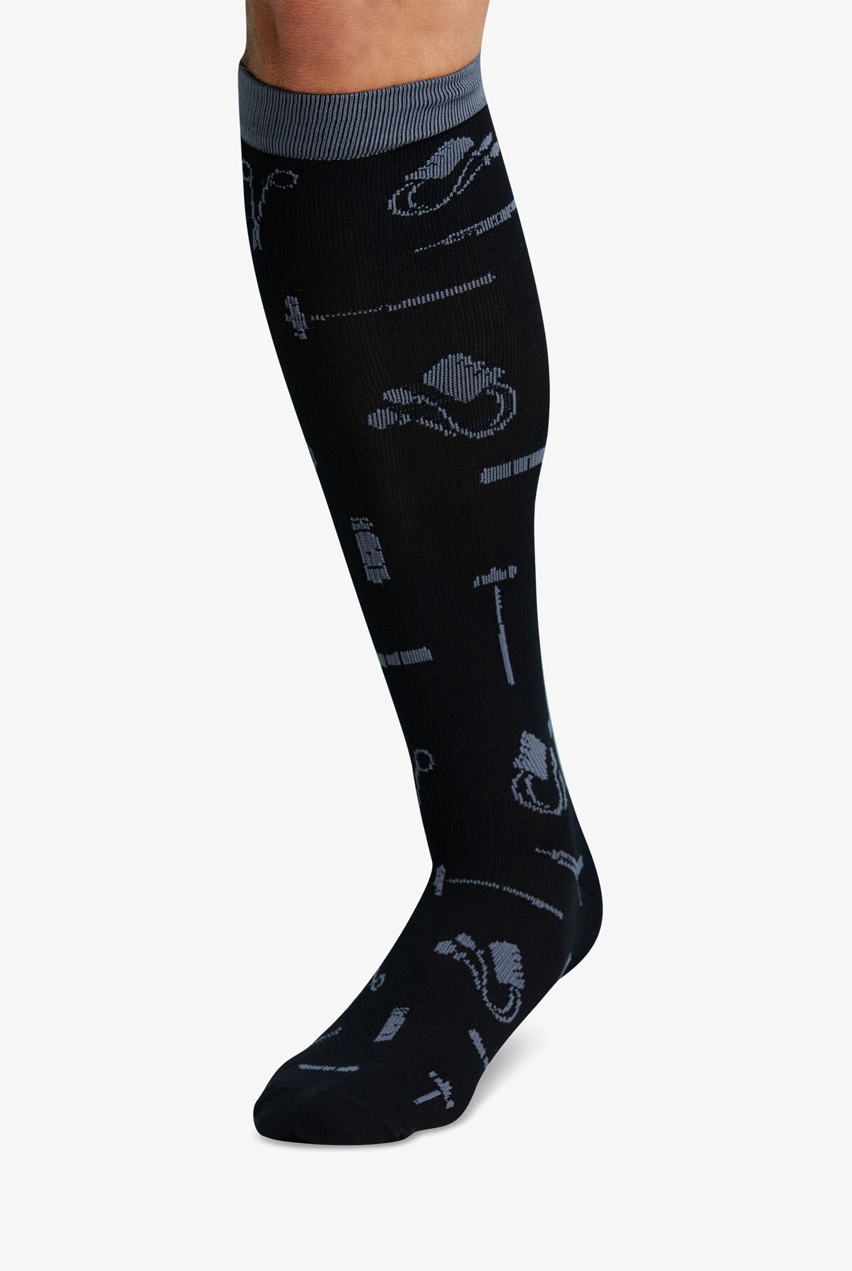 Cherokee Instrumental Helpers Men's 8-12 MmHg Light Compression Socks 3 Cherokee Instrumental Helpers Men's 8-12 MmHg Light Compression Socks