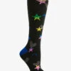 Cherokee Loving Stars Women's 10-15 MmHg Light Compression Socks -Cherokee Shop CKLVGST 1 S
