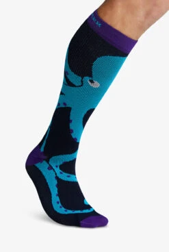 Cherokee Oh Octopus Men's 8-12 MmHg Light Compression Socks -Cherokee Shop CKOHOCTO 4