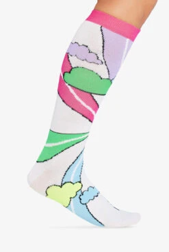 Cherokee Sun Burst Women's 10-15 MmHg Light Compression Socks -Cherokee Shop CKSUNBR 092023 2 HV